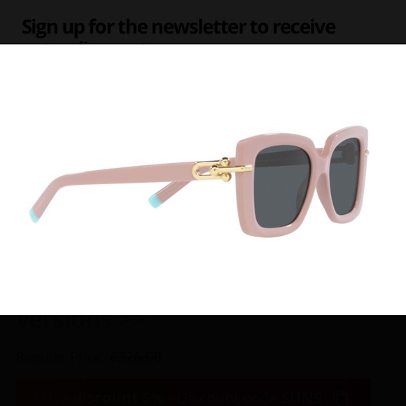 TIFFANY SUNGLASSES TIFFANY TF 4199 (82313F - Picture 1 of 15